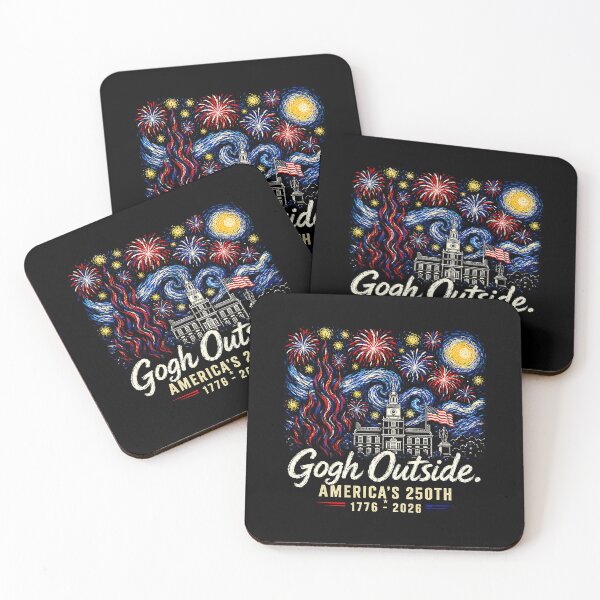 Item preview, Gogh Outside America's 250th 1776 2026 Starry Night USA designed and sold by thefirstbroo.