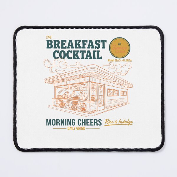 Item preview, Breakfast Cocktail Brunch Coffee Bacon Pancake designed and sold by LuminOrb.