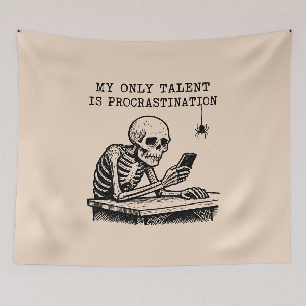 Item preview, Procrastination designed and sold by ArunDandiboina.