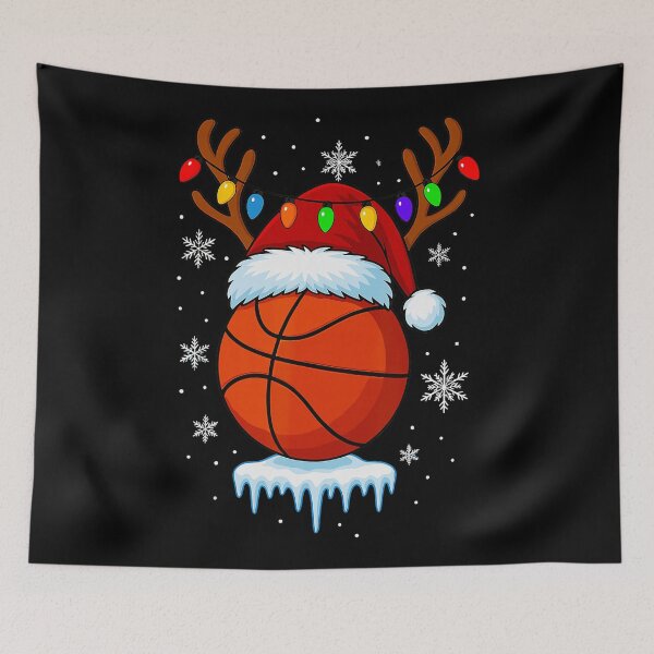 Item preview, Christmas Basketball Reindeer Holiday Sports Winter  designed and sold by allistermariam.