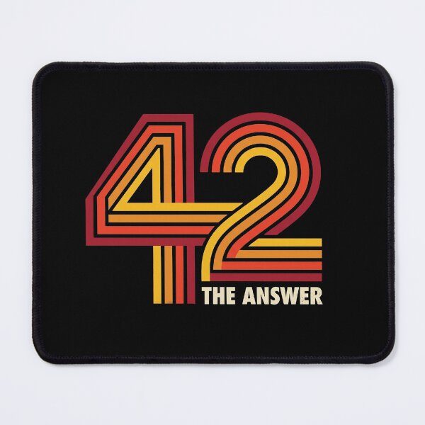 Item preview, 42 The Answer Retro 70s Sci-Fi Pop Culture Vintage Stripes designed and sold by AdyKurniawan.