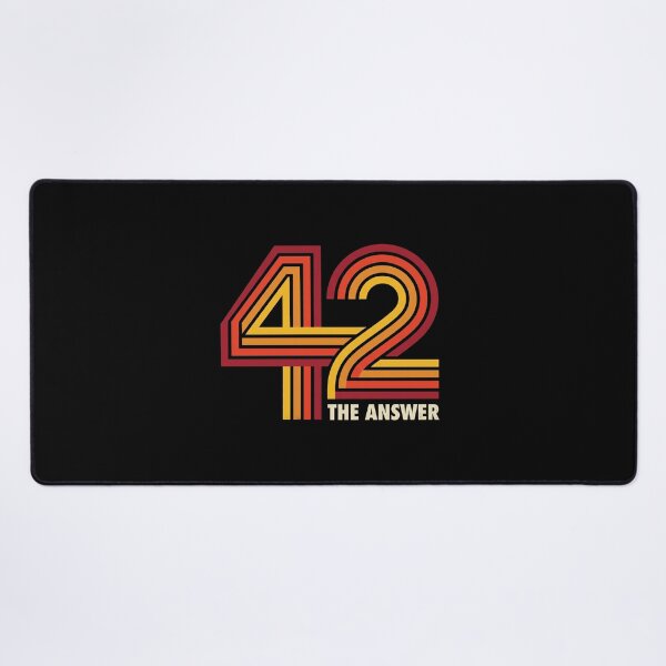 Item preview, 42 The Answer Retro 70s Sci-Fi Pop Culture Vintage Stripes designed and sold by AdyKurniawan.