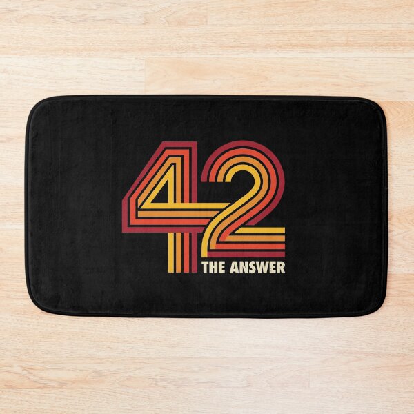 Item preview, 42 The Answer Retro 70s Sci-Fi Pop Culture Vintage Stripes designed and sold by AdyKurniawan.