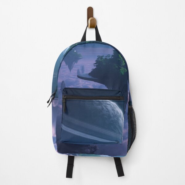 Item preview, Floating Forest Observatory Alien Sky Landscape designed and sold by Luminous Wilds.