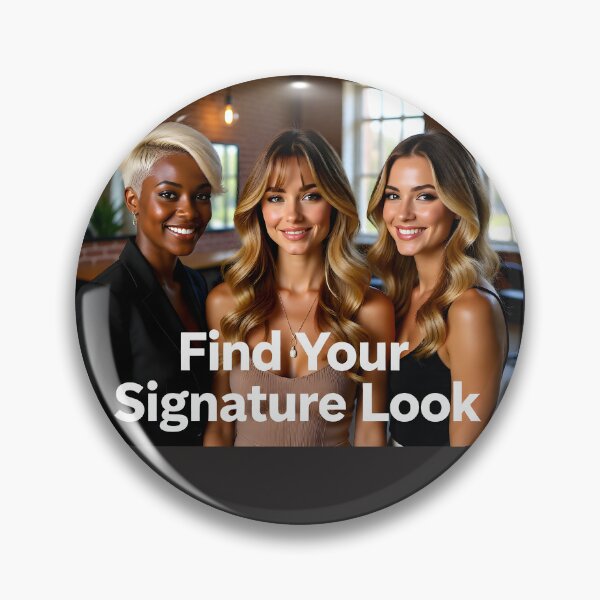 Item preview, Diverse Blonde Hairstyles: Modern Unisex Salon Signature Look Promo designed and sold by Creative-RE.