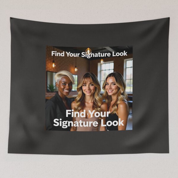 Item preview, Diverse Blonde Hairstyles: Modern Unisex Salon Signature Look Promo designed and sold by Creative-RE.
