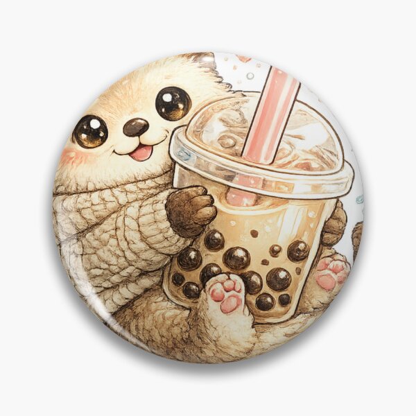Item preview, Bubble Tea Otter designed and sold by KJ Frost.