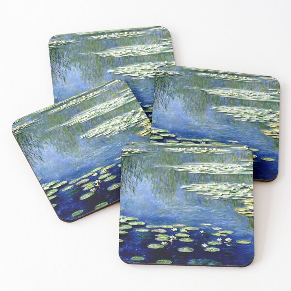 Item preview, Water Lilies: Impression of Reflections & Blossoming Surfaces (1907-1) designed and sold by artdesignsnow.