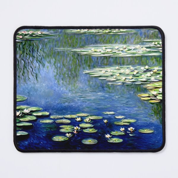 Item preview, Water Lilies: Impression of Reflections & Blossoming Surfaces (1907-1) designed and sold by artdesignsnow.