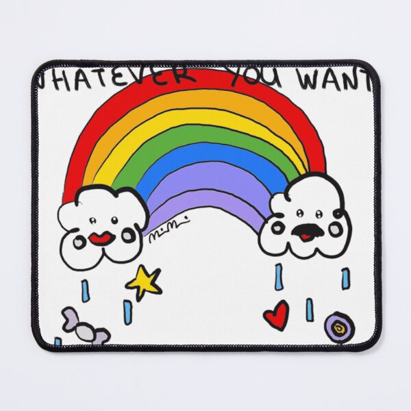 Item preview, Fall In Love Rainbow Clouds designed and sold by QuirkiQuotes.