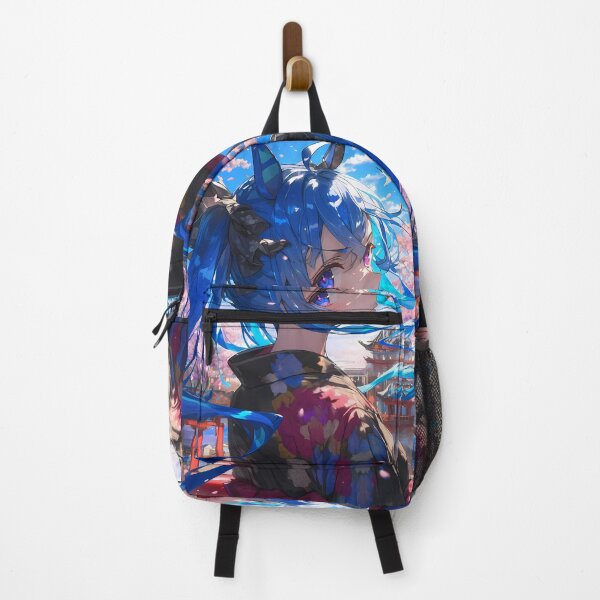 Item preview, Twin Turbo Uma Musume Pretty Derby Blue Hair Sakura Festival designed and sold by earlobejerk.
