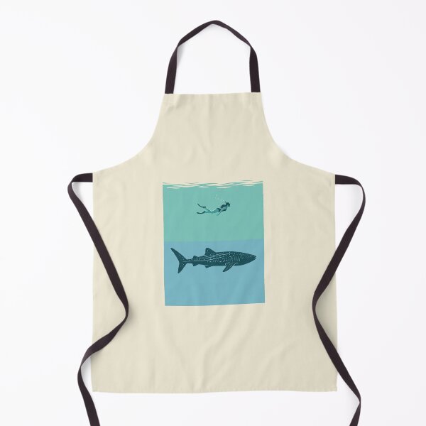 Item preview, Vintage Maldives Swimming Whale Shark Paradise designed and sold by DuckOddity.