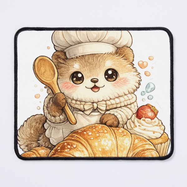Item preview, Tiny Bakery Hamster designed and sold by KJ Frost.