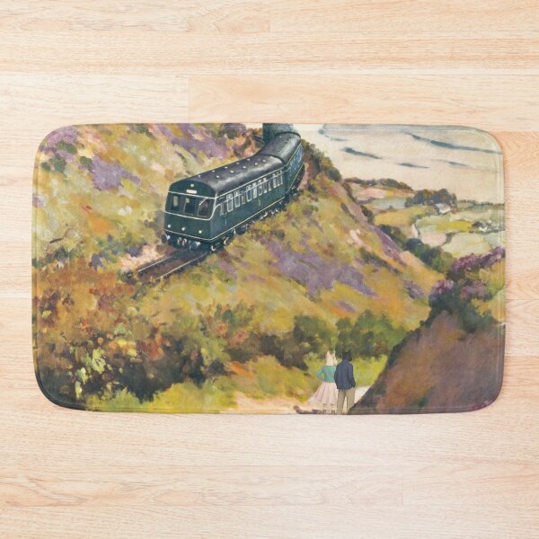 Item preview, Yorkshire Coast Travel by Train - Vintage Railway Poster designed and sold by CJChronicles.