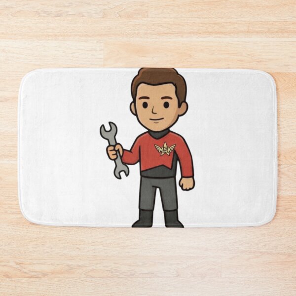 Item preview, Cute Spaceship Mechanic Cosmic Engineer Astronaut designed and sold by Bemchicafre.