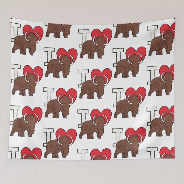 Item preview, I Love Woolly Mammoths designed and sold by tbarbosantjean.