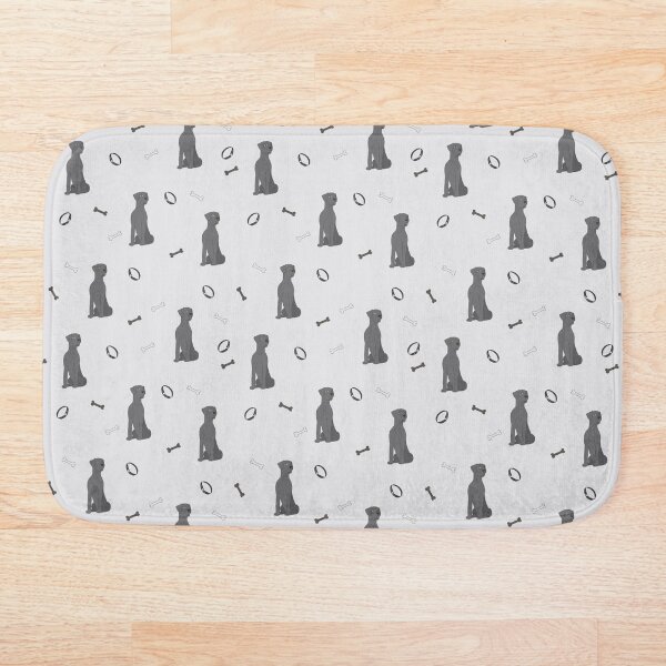 Item preview, Minimalist Flat Design Great Dane Dog Grey Pattern designed and sold by svitlaarty.