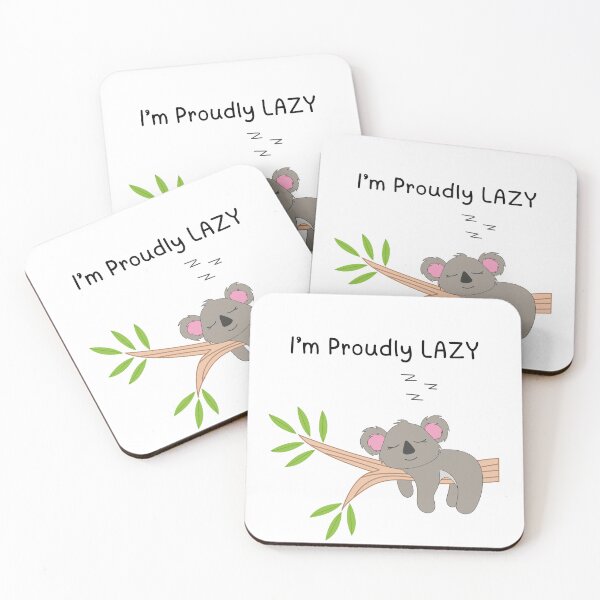 Item preview, I'm Proudly LAZY designed and sold by LILI SHOP.