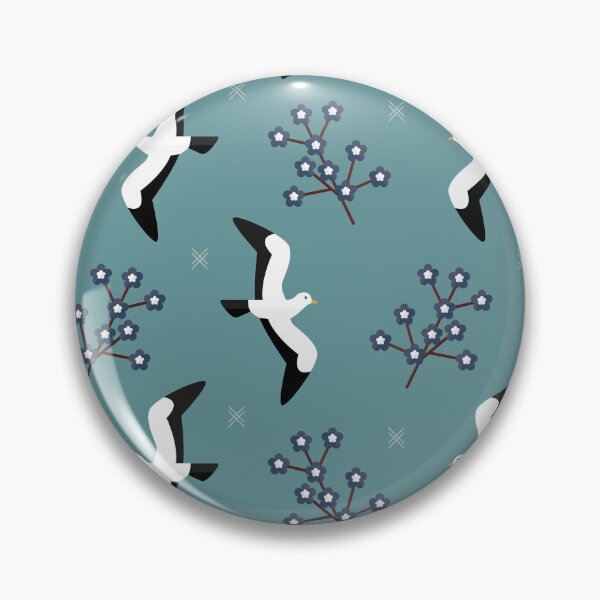 Item preview, Seagulls on blue designed and sold by reneesillus.