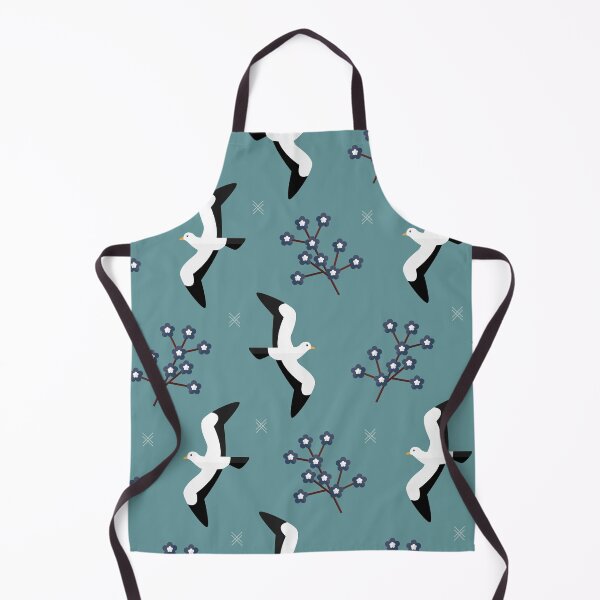 Item preview, Seagulls on blue designed and sold by reneesillus.