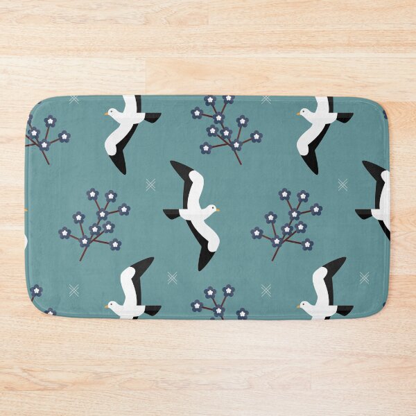 Item preview, Seagulls on blue designed and sold by reneesillus.