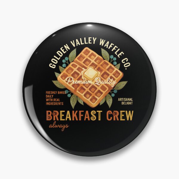 Item preview, Breakfast Crew Funny Brunch Coffee Pancake Bacon designed and sold by LuminOrb.