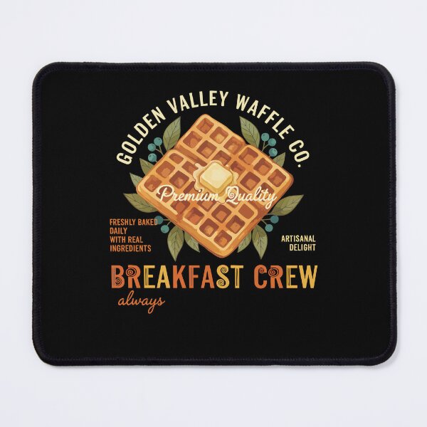 Item preview, Breakfast Crew Funny Brunch Coffee Pancake Bacon designed and sold by LuminOrb.