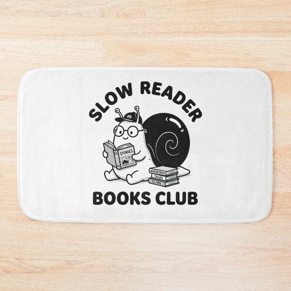 Item preview,  Slow Reader Books Club Funny Snail Reader Retro Art designed and sold by AdyKurniawan.