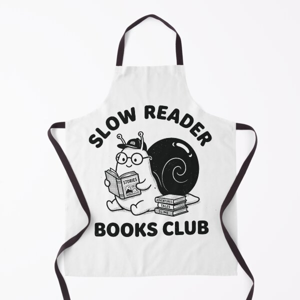Item preview,  Slow Reader Books Club Funny Snail Reader Retro Art designed and sold by AdyKurniawan.