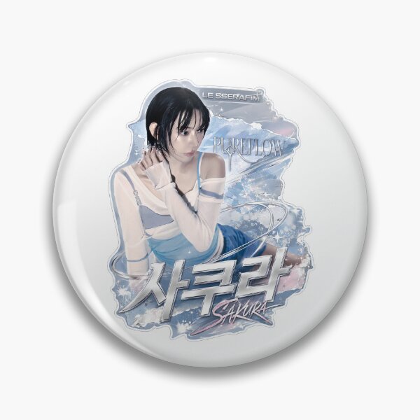 Item preview, Sakura PUREFLOW Floral Kpop Girl Group Fan Art designed and sold by Valereekmerch.