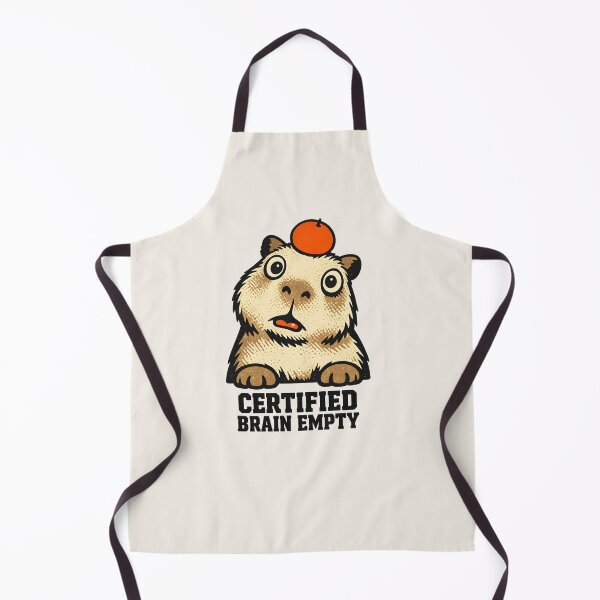 Item preview, Capybara Brain Empty - Certified Brain Empty | Brainrot Meme designed and sold by BeanToePets.