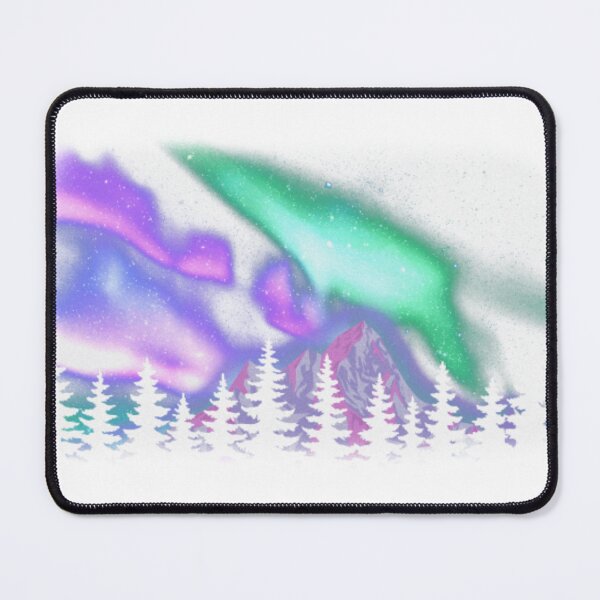 Item preview, Mystical Aurora Borealis Spiritual Northern Lights Landscape designed and sold by Bemchicafre.