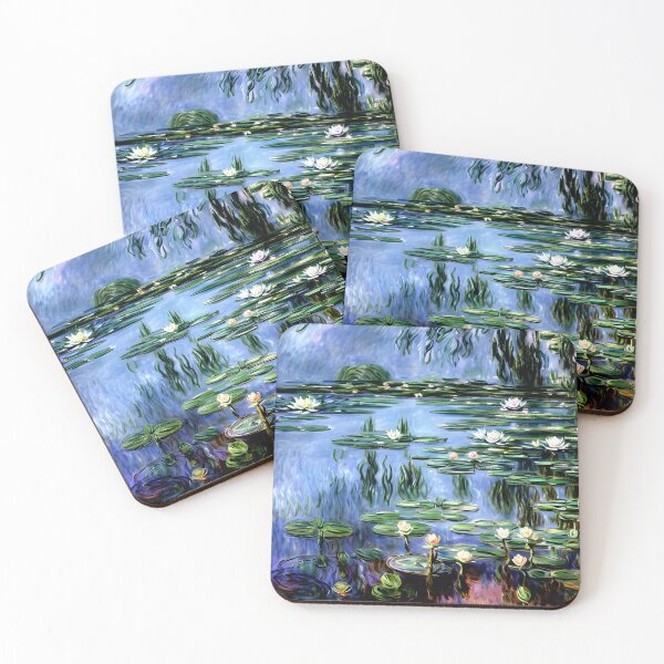 Item preview, Water Lilies: Impression of Reflections & Blossoming Surfaces (1915) designed and sold by artdesignsnow.
