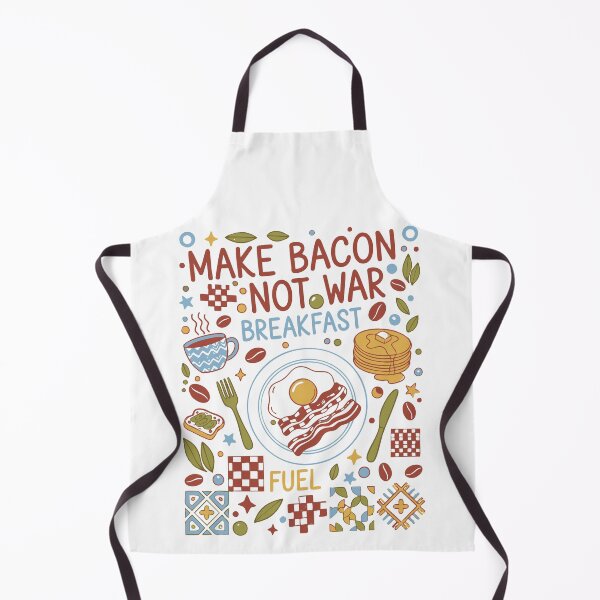 Item preview, Breakfast Make Bacon Not War Fuel Brunch Coffee designed and sold by LuminOrb.