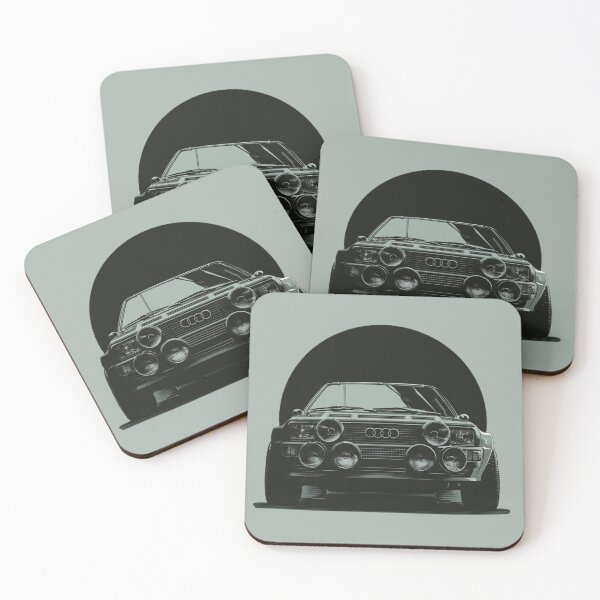 Item preview, Dark Minimalist Audi Quattro designed and sold by Late Theory.
