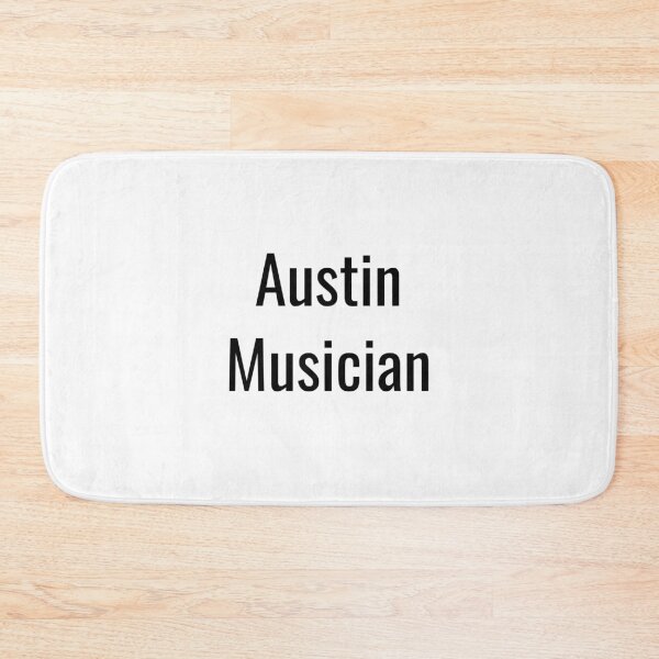 Item preview, Austin Musician (Black Text) designed and sold by City Makers.