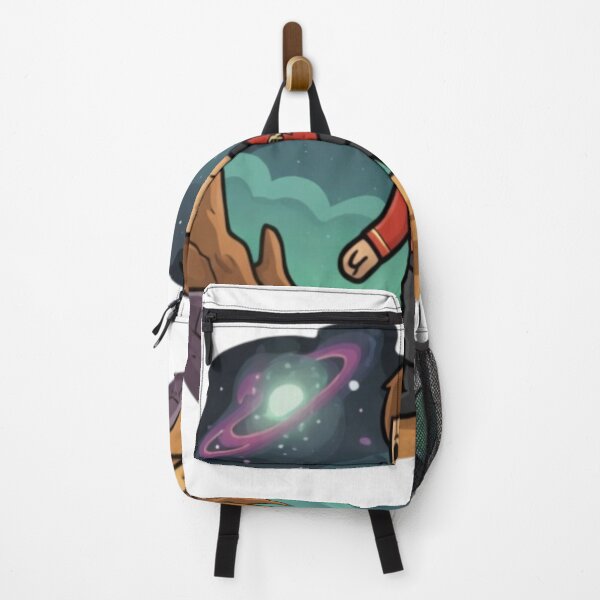Item preview, Retro Space Explorer Walking On Alien Planet designed and sold by Bemchicafre.