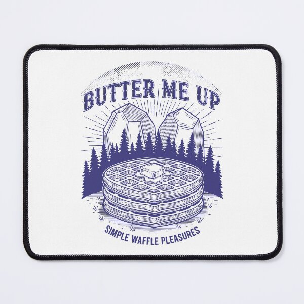 Item preview, Breakfast Butter Me Up Funny Brunch Coffee Pancake designed and sold by LuminOrb.