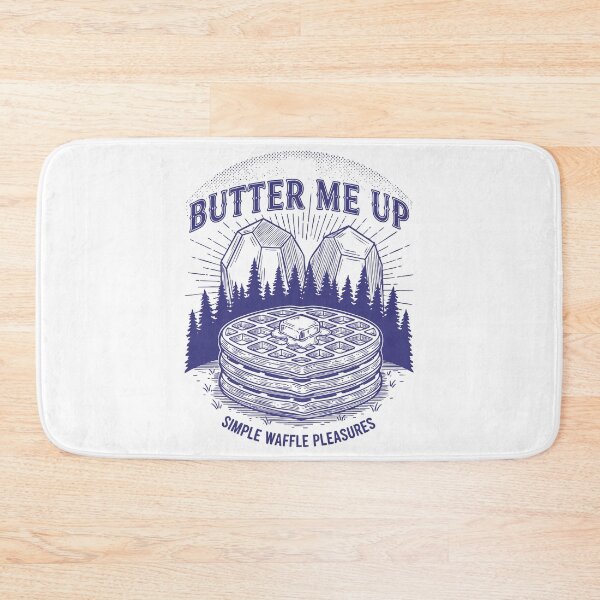 Item preview, Breakfast Butter Me Up Funny Brunch Coffee Pancake designed and sold by LuminOrb.