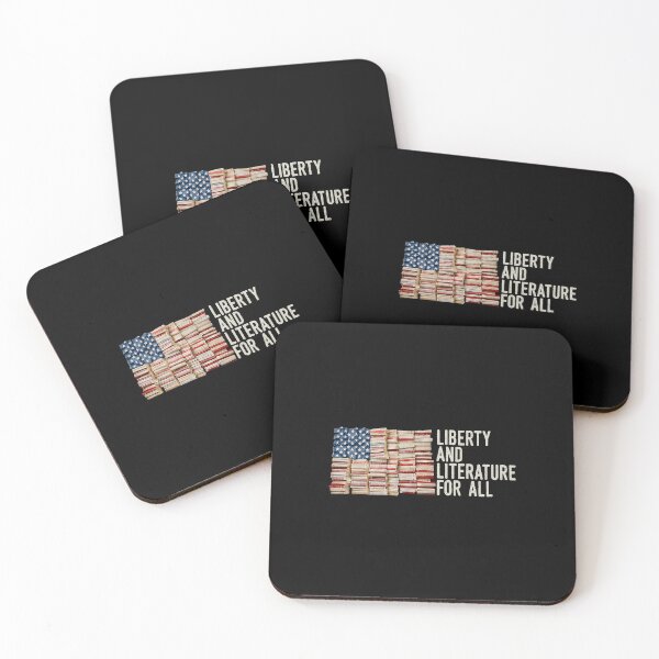 Item preview, Liberty and Literature for All Reading USA Book Lover designed and sold by nryum.