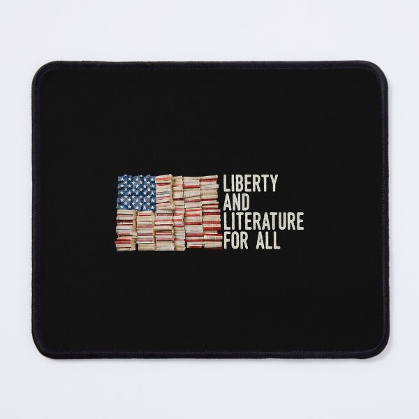 Item preview, Liberty and Literature for All Reading USA Book Lover designed and sold by nryum.
