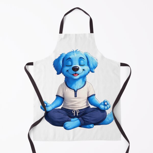 Item preview, Blue Dog Yoga Meditation designed and sold by pensational.