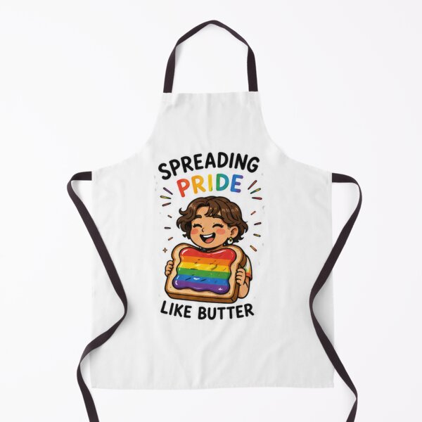 Item preview, Spreading Pride Like Butter Cute Toast designed and sold by Pixanova.