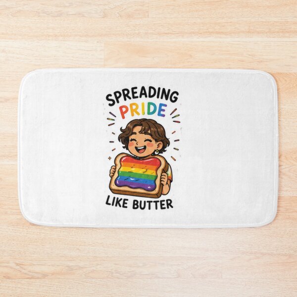 Item preview, Spreading Pride Like Butter Cute Toast designed and sold by Pixanova.
