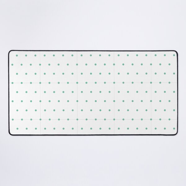 Item preview, White and Pastel Green micro dots designed and sold by pattern-archive.