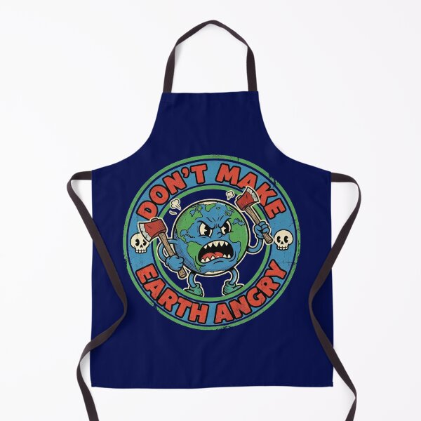 Item preview, Dont Make Earth Angry Vintage Rubber Hose Cartoon Save Planet designed and sold by AdyKurniawan.