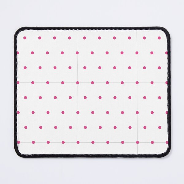 Item preview, White and Hot Pink micro dots designed and sold by pattern-archive.