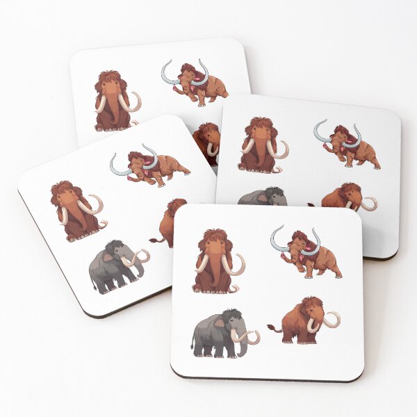 Item preview, Woolly Mammoth - Pack Cute Woolly Mammoth designed and sold by tbarbosantjean.