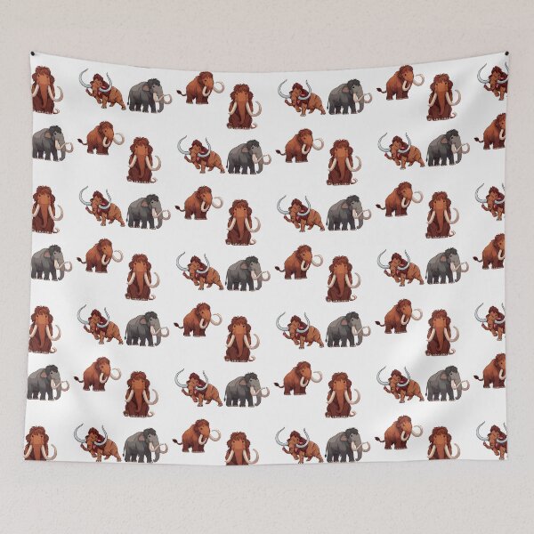 Item preview, Woolly Mammoth - Pack Cute Woolly Mammoth designed and sold by tbarbosantjean.