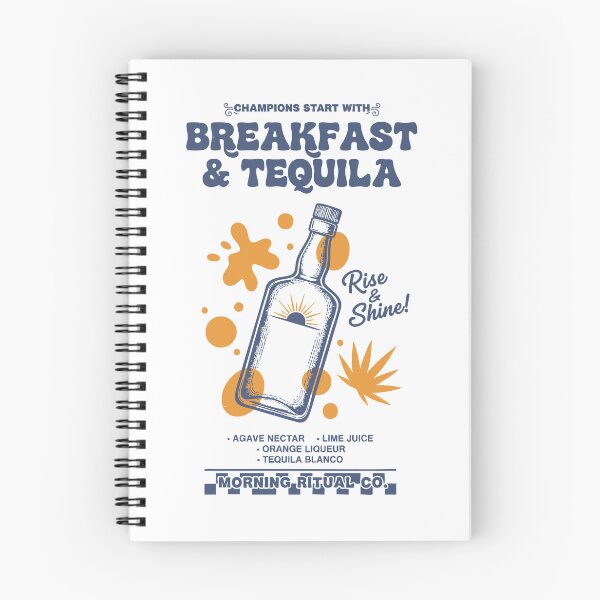 Item preview, Breakfast And Tequila Funny Brunch Rise designed and sold by LuminOrb.